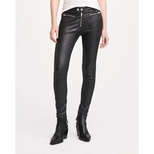 SOLD OUT Rag & Bone Ryder Leather Jean